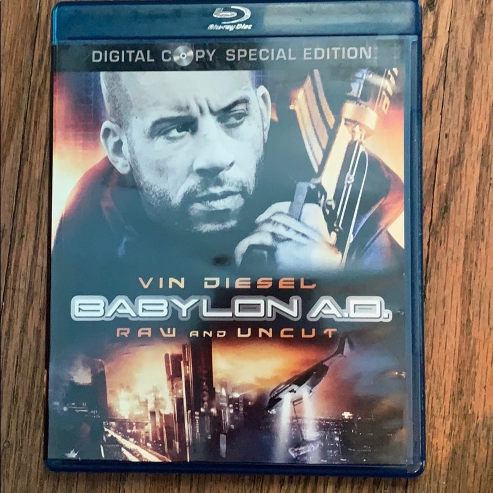 Blue ray, Babylon A.D. Raw & uncut with Vin Diesel